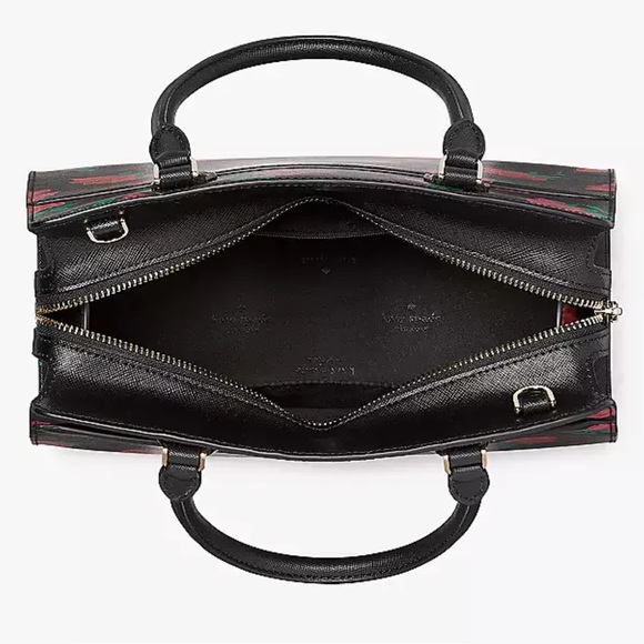 Kate Spade Madison Rose Toss Printed Medium Satchel
COLOR:
Black Multi
NWT - Picture 8 of 16